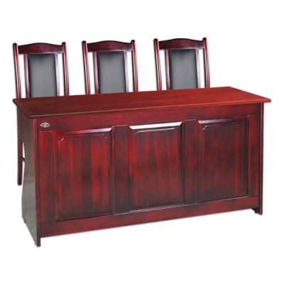 Bàn hội trường gỗ tự nhiên LK Hòa Phát BHT12DH2