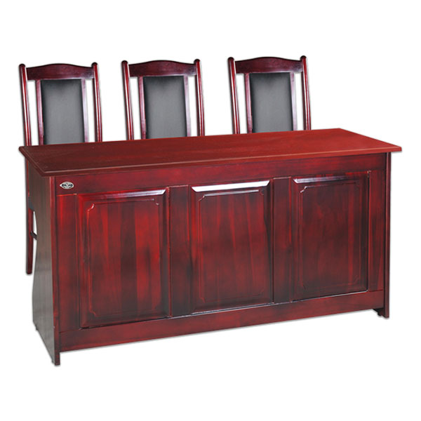 Bàn hội trường gỗ tự nhiên LK Hòa Phát BHT12DH2