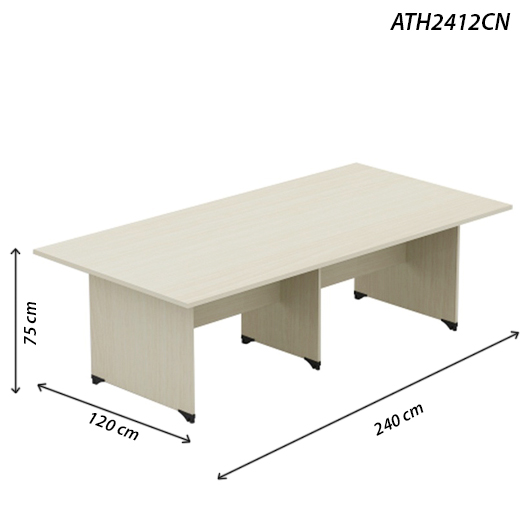 Bàn họp ATHENA mặt chữ nhật ATH2412CN LK Hòa Phát