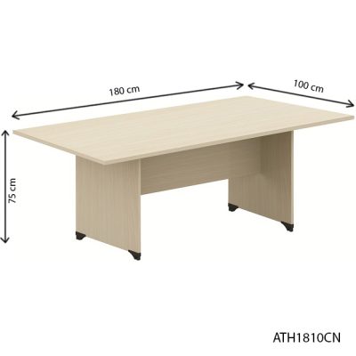 Bàn họp chữ nhật ATH1810CN,OV LK Hòa Phát
