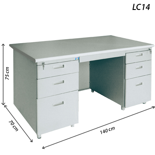 Bàn nhân viên chân sắt LC14 LK Hòa Phát