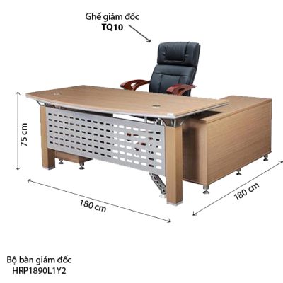 Bàn Giám Đốc Royal HRP1890L1Y2 LK Hòa Phát