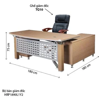 Bàn Giám Đốc Royal HRP1890L1Y2 LK Hòa Phát
