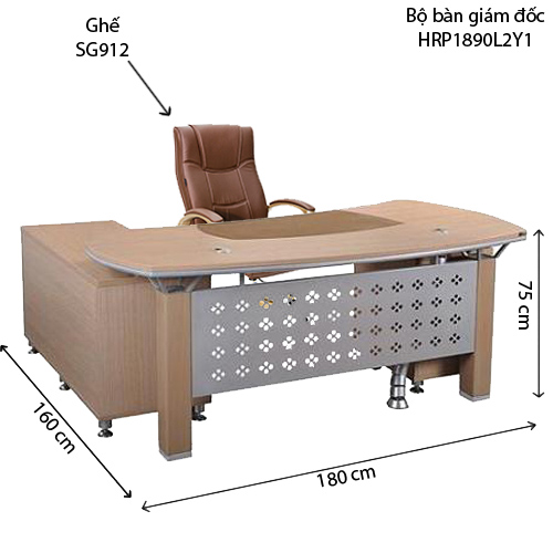 Bàn Giám Đốc LK Hòa Phát Royal HRP1890L2Y1