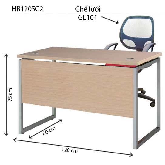 Bàn nhân viên Royal HR120SC2 LK Hòa Phát