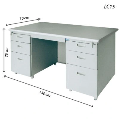 Bàn nhân viên chân sắt LK Hòa Phát LC15