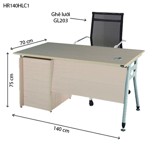 Bàn nhân viên Royal HR140HLC1 LK Hòa Phát