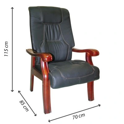 Ghế họp chân gỗ GH09 LK Hòa Phát