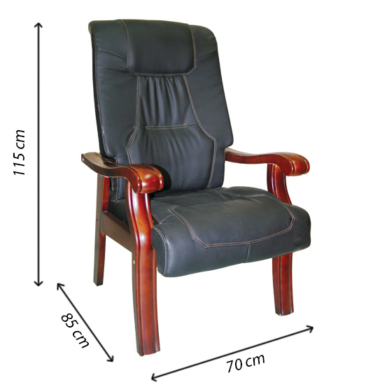 Ghế họp chân gỗ GH09 LK Hòa Phát