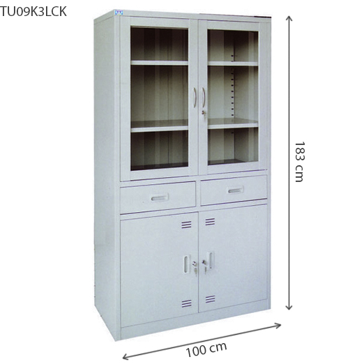 Tủ hồ sơ sắt LK Hòa Phát TU09K3LCK