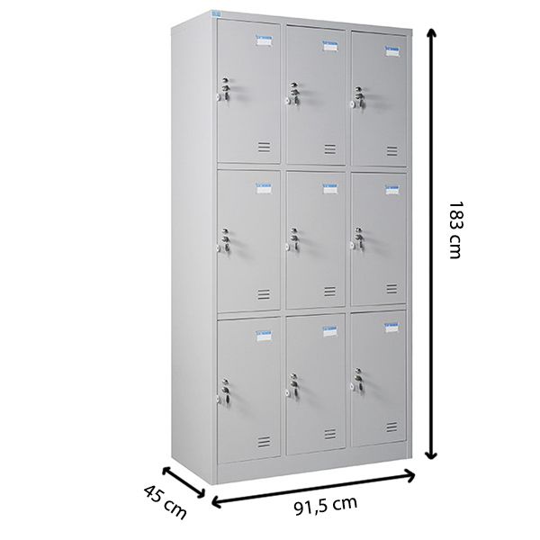 Tủ Locker TU983-3K LK Hòa Phát