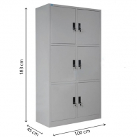 Tủ sắt văn phòng LK Hòa Phát TU09K6N