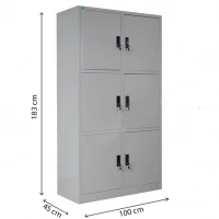 Tủ sắt văn phòng LK Hòa Phát TU09K6N