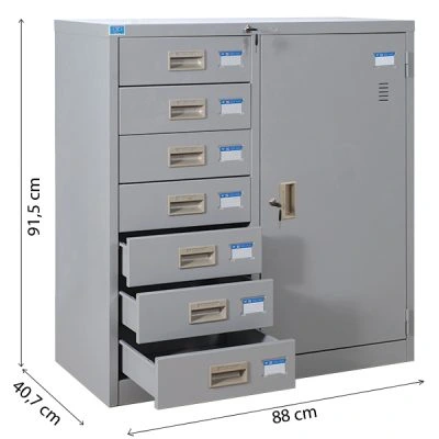 Tủ sắt sơn tĩnh điện LK Hòa Phát TU88-7DB