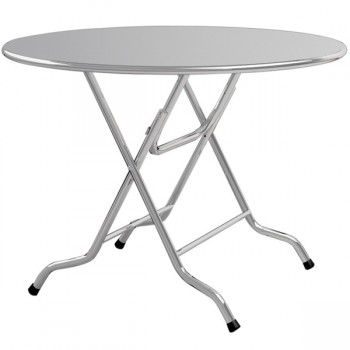 Bàn ăn chân gấp INOX BT120B
