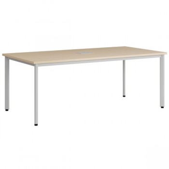 Bàn họp chân sắt oval 2m HRH2010C7