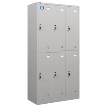 Tủ locker 6 khoang cánh mở TU982-3KP