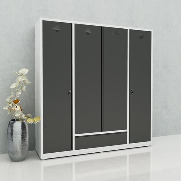 Tủ sắt quần áo CA-8A-1KL